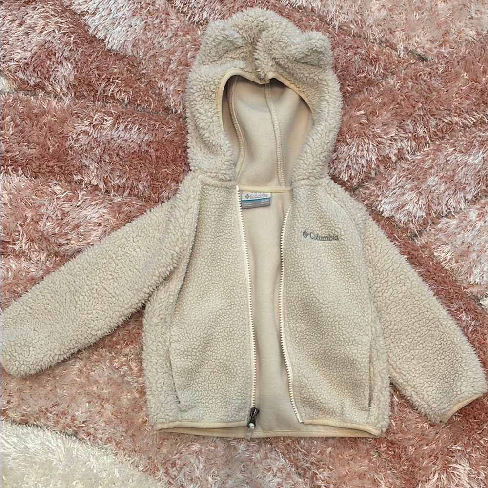 Columbia Cream Sherpa Jacket